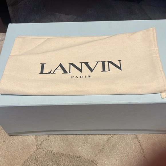 LANVIN Men's Arpege Slide Sandals - Picture 11 of 12